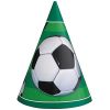 3D Soccer Party Hats, 8ct