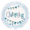 12" Latex Pink Bunting Christening Balloons, Pack of 8