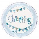 12″ Latex Pink Bunting Christening Balloons, Pack of 8