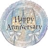 18" Foil Prism Happy Anniversary Balloon