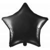 20" Foil Star Shaped Balloon - Black Colour