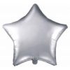 20" Foil Star Shaped Balloon - Silver Colour