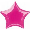 20" Foil Star Shaped Balloon  - Hot Pink Colour