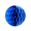 Royal Blue Tissue Paper Honeycomb Ball
