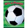 3D Soccer Invitations, 8ct