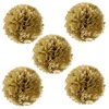 40cm Gold Tissue Paper Pom Pom Party Decoration