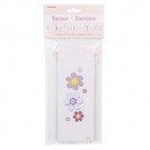 7ft Pink Bunting Christening Banner