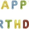 9ft Happy Balloon Birthday Banner, Set of 2
