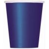 9oz Navy Blue Paper Cups, Pack of 14