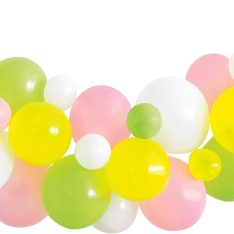 Assorted Spring Colors Latex Balloon Garland Kit, 26pc