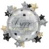 Giant Foil Disco Ball New Year Balloon - 57 cm - Disco New Year Party - 1 Count (Pack of 1)