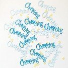Foil Blue Bunting Christening Confetti