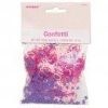 Foil Pink Bunting Christening Confetti