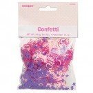 Foil Pink Bunting Christening Confetti