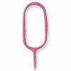 Glitz Pink Number 0 Sparkler Candle