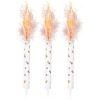 Glitz Rose Gold Fountain Candles, Pack of 3