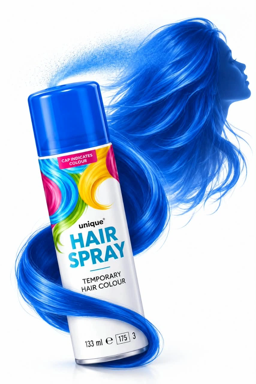 Blue Hair Spray
