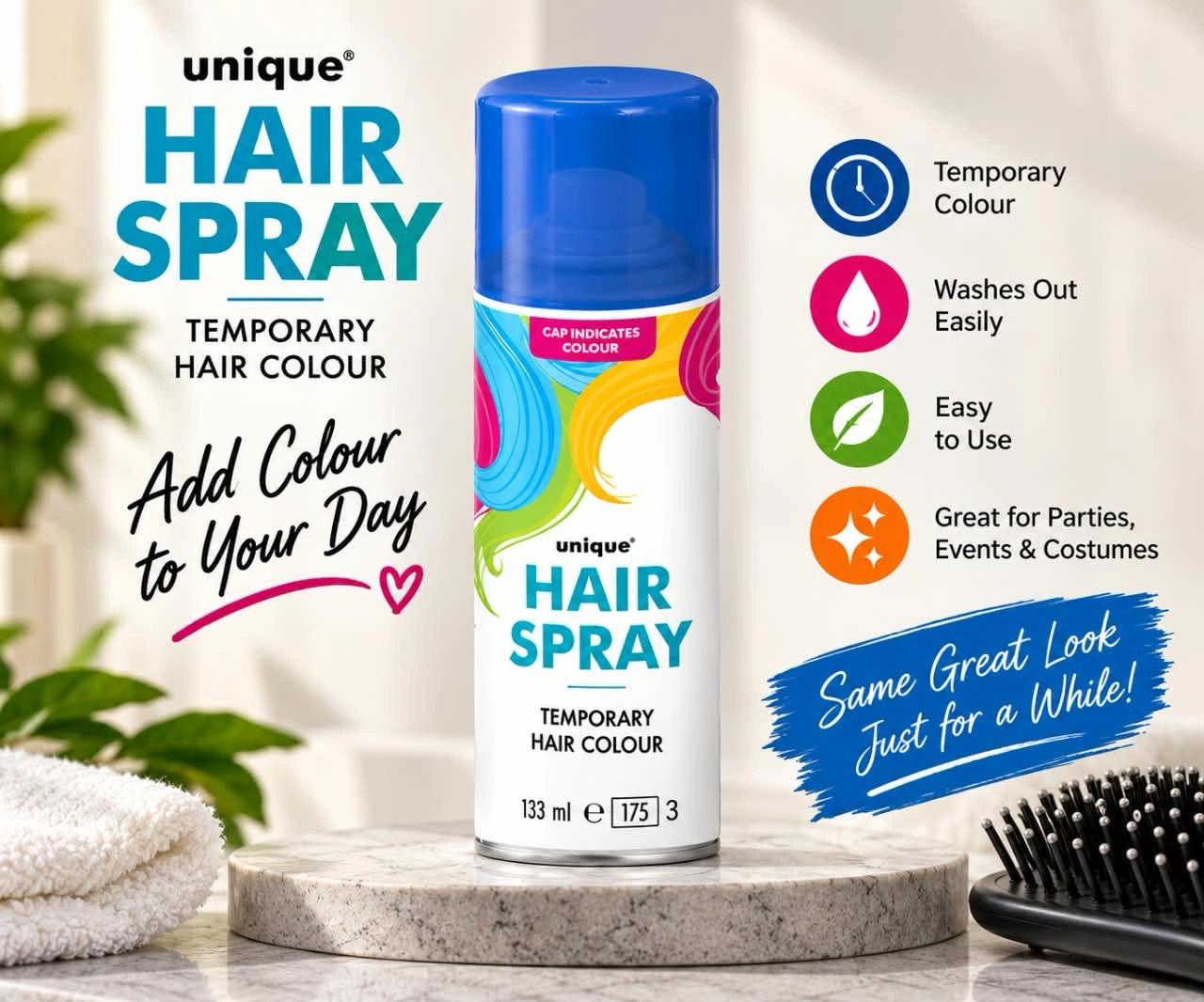 Blue Hair Spray - Image 3