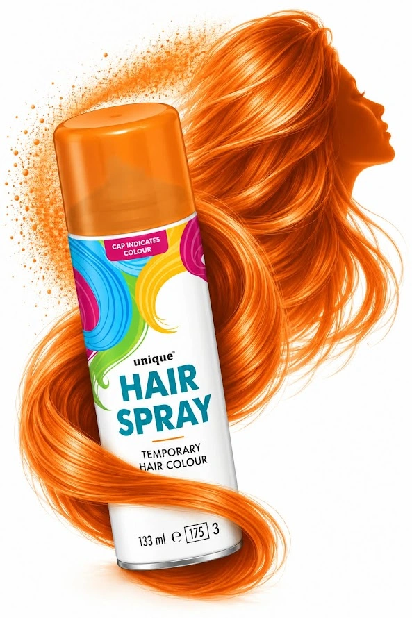 Orange Hair Spray