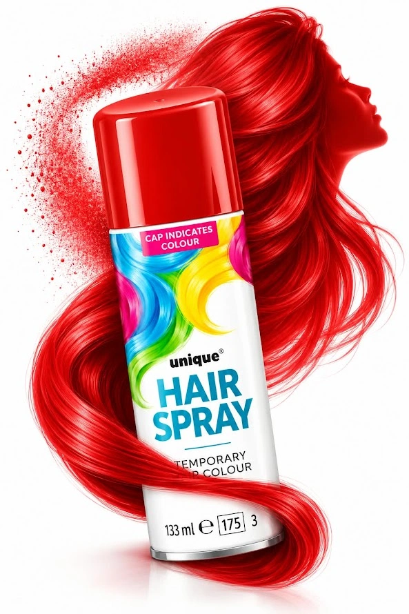 Red Hair Spray