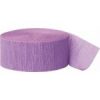 24m Lavender Crepe Paper Party Streamer