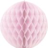 Lovely Pink Solid Honeycomb Ball