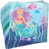 Mermaid Party Napkins, Pack of 16