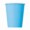 Paper Cups - 266 ml - Baby Blue - Pack of 14