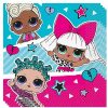 Paper Napkins - 16.5 cm - LOL Surprise Party - Pack of 16