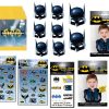 Party Favours - Batman Arm Sleeves - Batman Party - Pack of 4