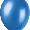 12" Latex Cosmic Blue Balloons, Pack of 8