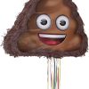 Poop Emoji Pinata, Pull String
