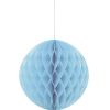Powder Blue Solid 8" Honeycomb Ball