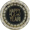 Roaring New Years Round 7" Dessert Plates, 8ct - Foil Board