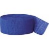 24m Royal Blue Crepe Paper Party Streamer