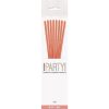 Glitz Rose Gold Sparkler Candles, Pack of 8