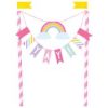 Unicorn Bunting Cake Topper