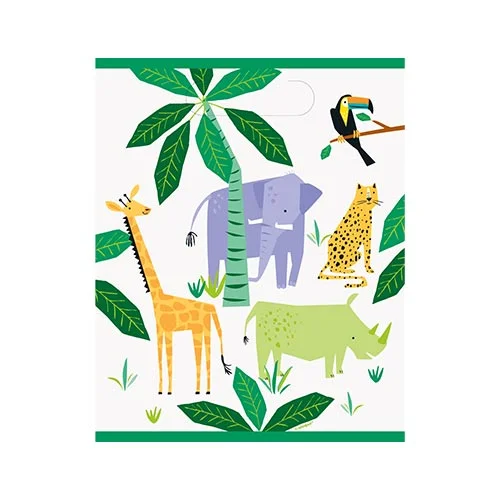 Party Bags – Animal Safari Party – Pack of 8