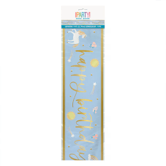 Unicorn Happy Birthday Party Banner
