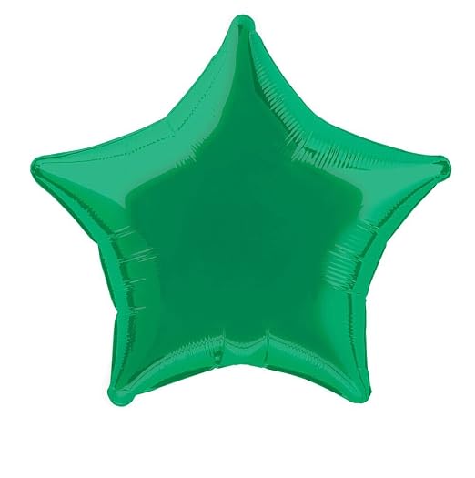 20″ Foil Star Shaped Balloon – Green Colour