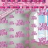 Glitz Pink Happy Birthday Hanging Swirl Decorations