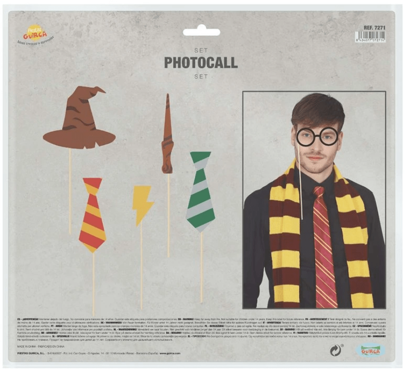 6-piece Magic Student Photocall – Harry Potter Party