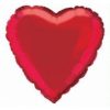 18" Foil Red Heart Helium Balloon