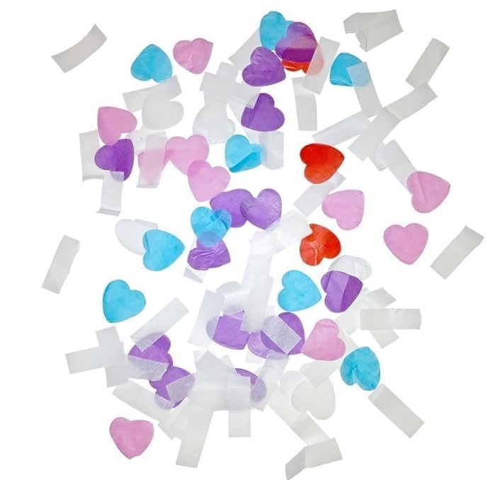 30cm Handheld Wedding Confetti Cannon - Pack of 3 - Image 2