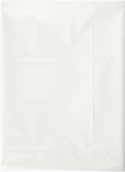 Plastic Lined White Paper Table Cover, 9ft x 4.5ft