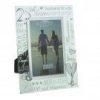 25th Wedding Anniversary Mirrored Photo Frame