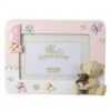 Button Corner 1st Birthday Pink Resin Photo Frame