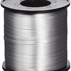 500yds Silver Curling Ribbon