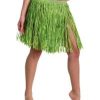 Raffia Skirt Hawaii, green