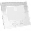 Silver Glitter Photo Frame 'Sparkle'